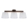 Brilagi - Ytmonterad taklampa LATTE 3xE27/60W/230V furu/vit
