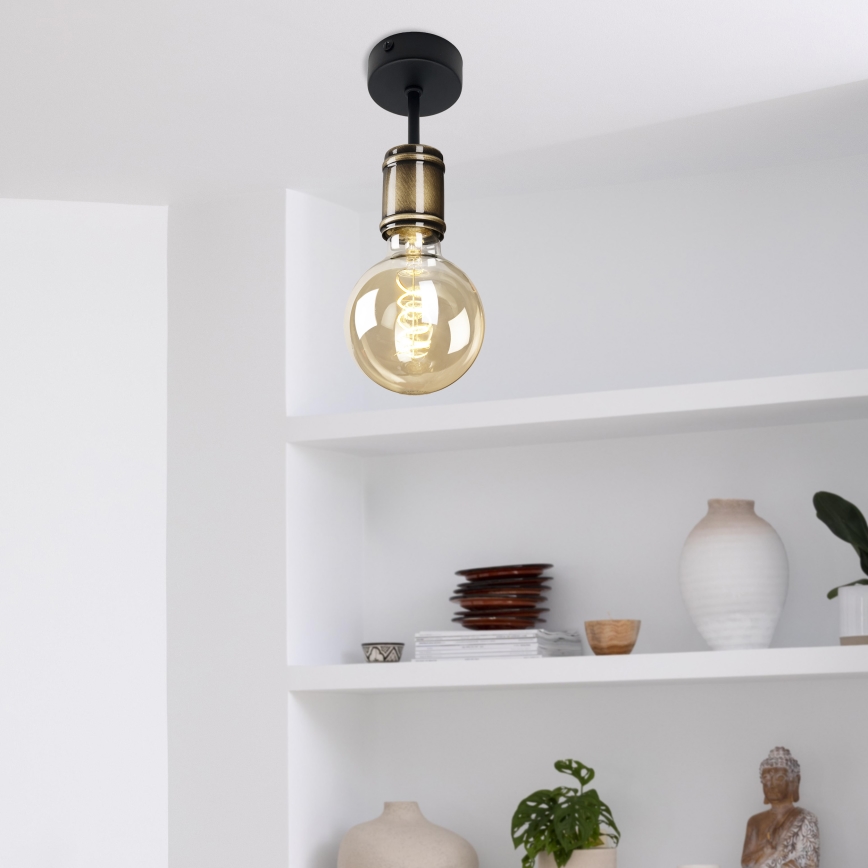 Brilagi - Ytmonterad taklampa OMBORO 1xE27/60W/230V