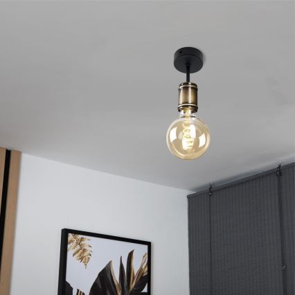 Brilagi - Ytmonterad taklampa OMBORO 1xE27/60W/230V