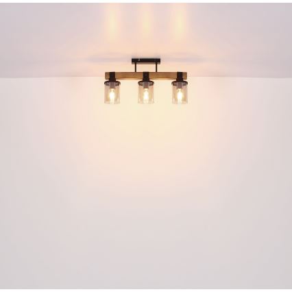 Brilagi - Ytmonterad taklampa VISTA 3xE27/60W/230V ek