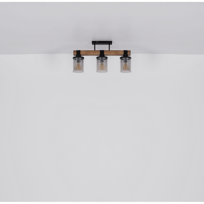 Brilagi - Ytmonterad taklampa VISTA 3xE27/60W/230V ek