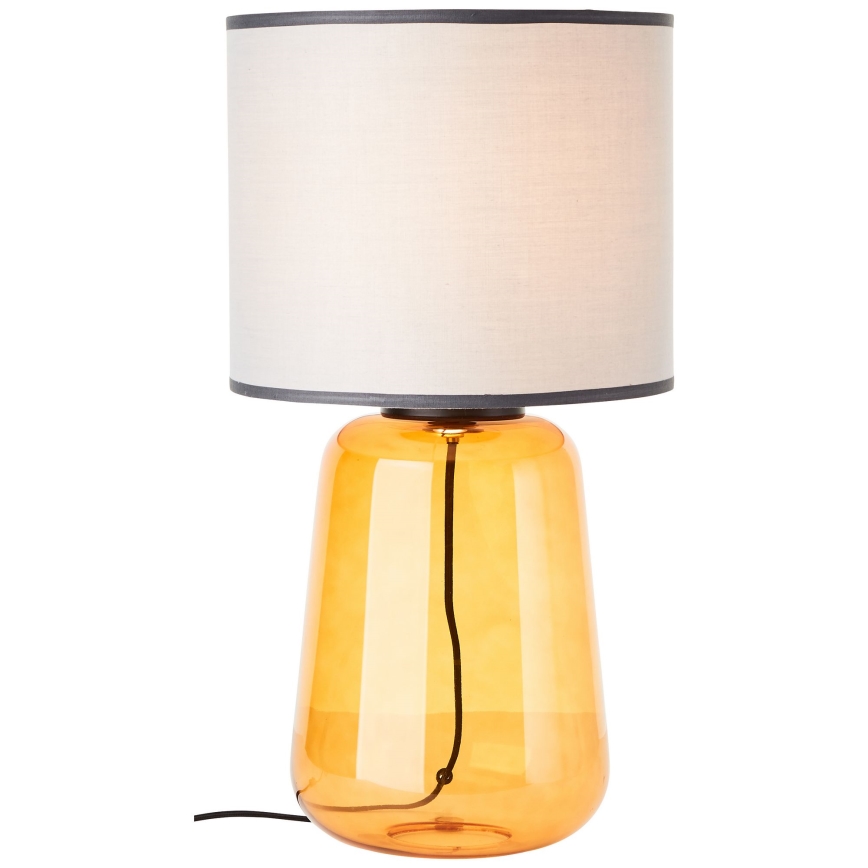 Brilliant - Bordslampa HYDRA 1xE27/60W/230V gul
