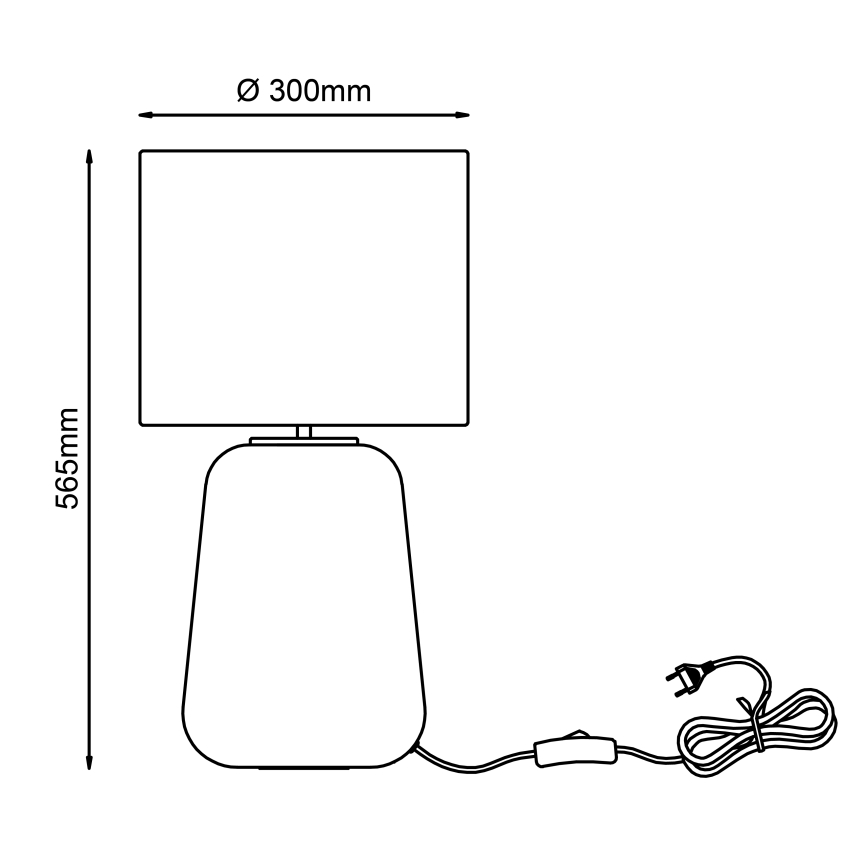 Brilliant - Bordslampa HYDRA 1xE27/60W/230V rosa