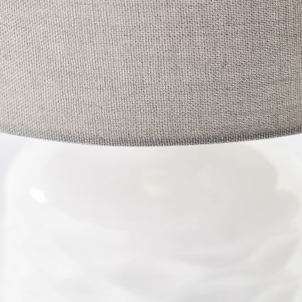 Brilliant - Bordslampa ILYSA 1xE14/40W/230V vit/grå