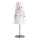 Brilliant - Bordslampa ISI 1xE14/40W/230V vit/rosa/skinande krom