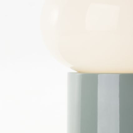 Brilliant - Bordslampa KNUT 1xE27/25W/230V grön/vit