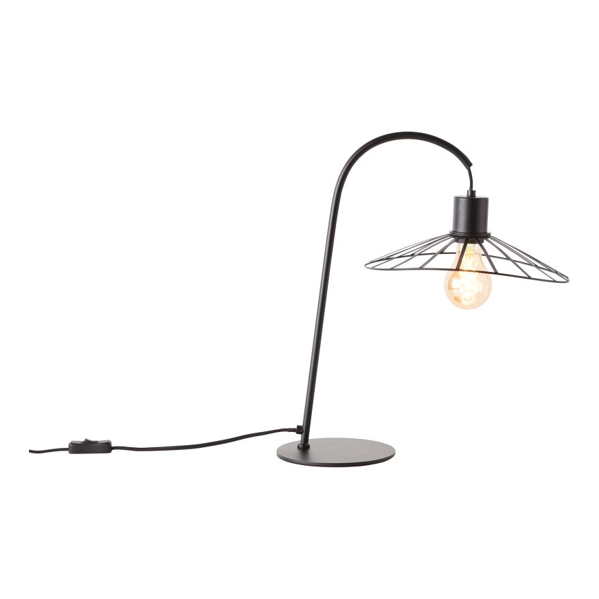 Brilliant - Bordslampa LEIKA 1xE27/52W/230V svart