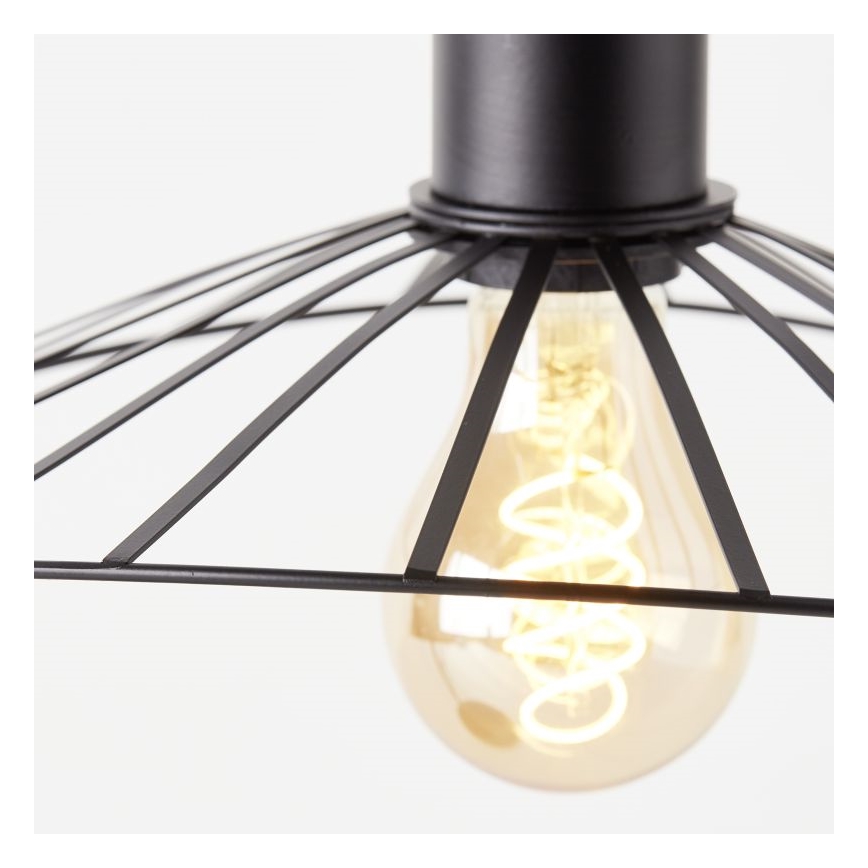 Brilliant - Bordslampa LEIKA 1xE27/52W/230V svart