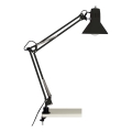 Brilliant - Bordslampa med klämma HOBBY 1xE27/40W/230V svart