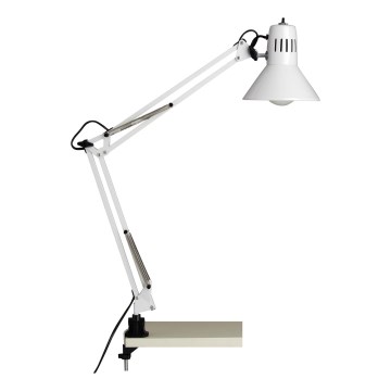 Brilliant - Bordslampa med klämma HOBBY 1xE27/40W/230V vit