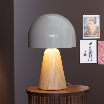 Brilliant - Bordslampa NALAM 1xE14/40W/230V beige/ask - FSC certifierade