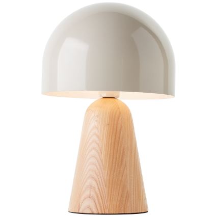 Brilliant - Bordslampa NALAM 1xE14/40W/230V beige/ask - FSC certifierade