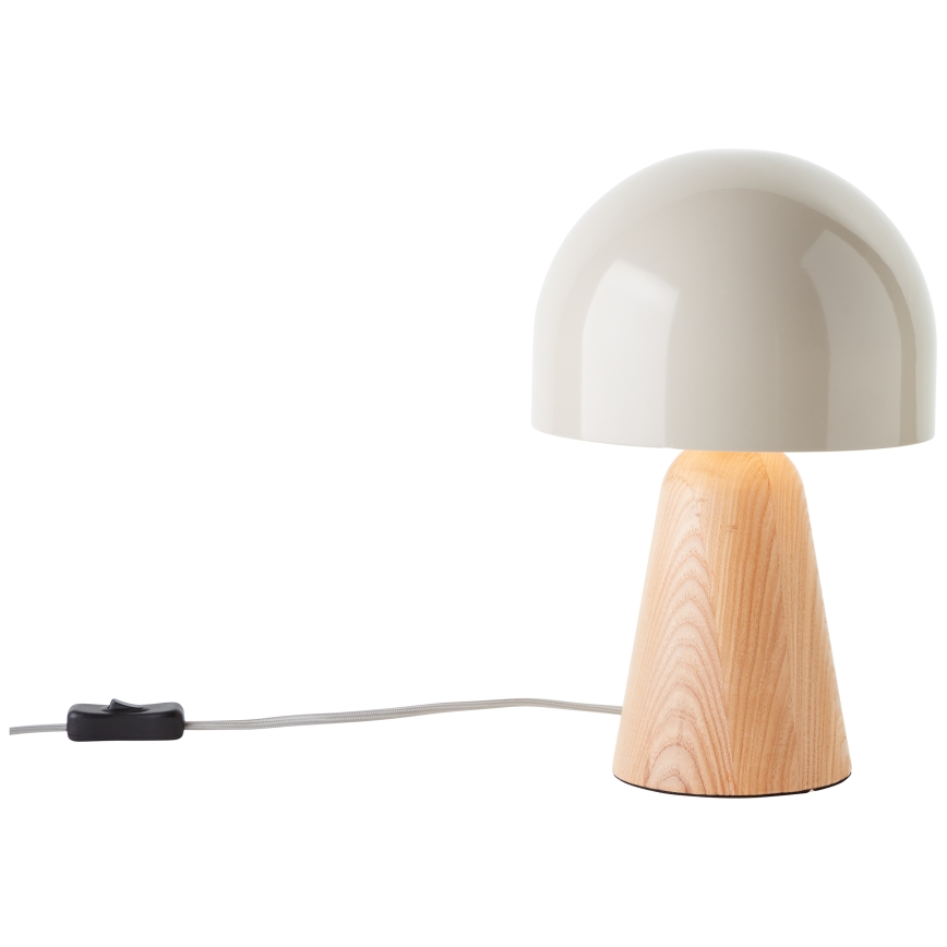 Brilliant - Bordslampa NALAM 1xE14/40W/230V beige/ask - FSC certifierade