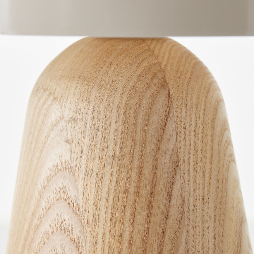 Brilliant - Bordslampa NALAM 1xE14/40W/230V beige/ask - FSC certifierade