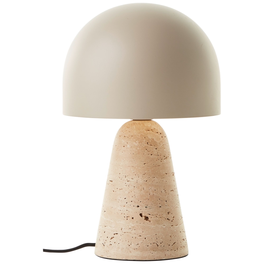 Brilliant - Bordslampa NALAM 1xE14/40W/230V beige