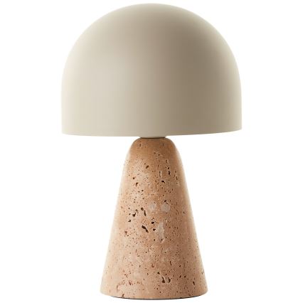 Brilliant - Bordslampa NALAM 1xE14/40W/230V beige