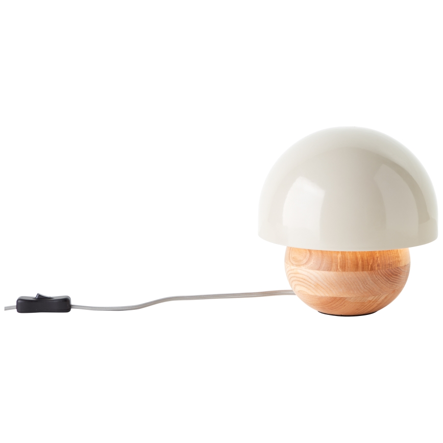 Brilliant - Bordslampa NALAM 1xE14/40W/230V grå/ask - FSC certifierade