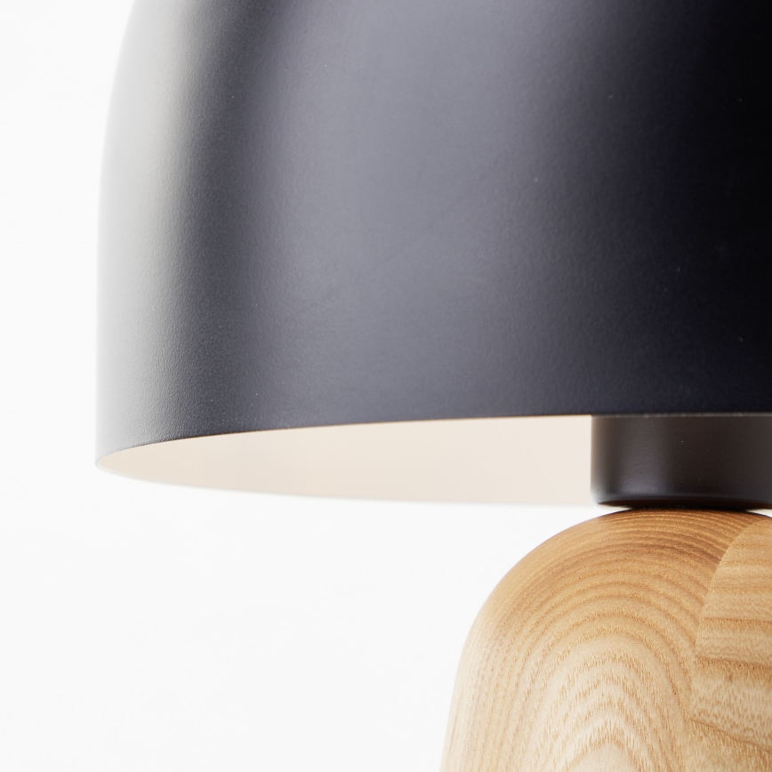 Brilliant - Bordslampa NALAM 1xE14/40W/230V svart/ask - FSC certifierade
