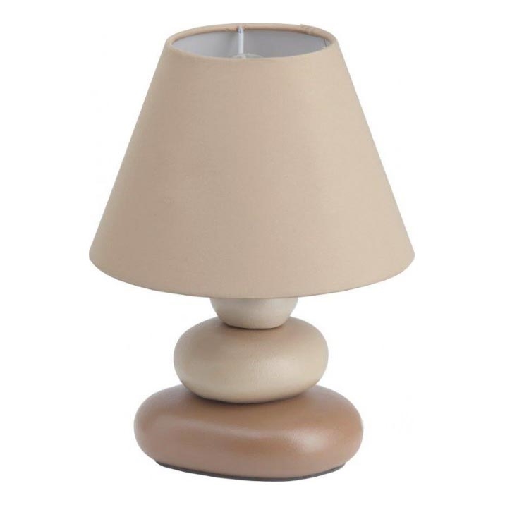 Brilliant - Bordslampa PAOLO 1xE14/40W/230V keramik/beige