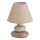 Brilliant - Bordslampa PAOLO 1xE14/40W/230V keramik/beige