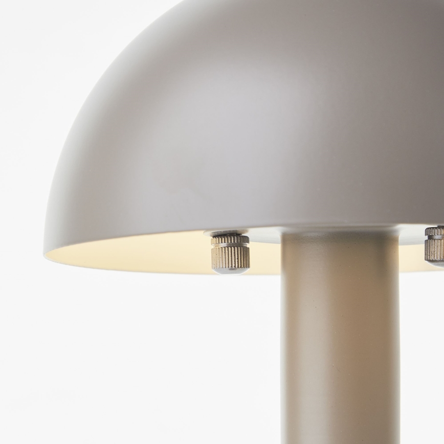Brilliant - Bordslampa PETITE 1xE14/28W/230V grå