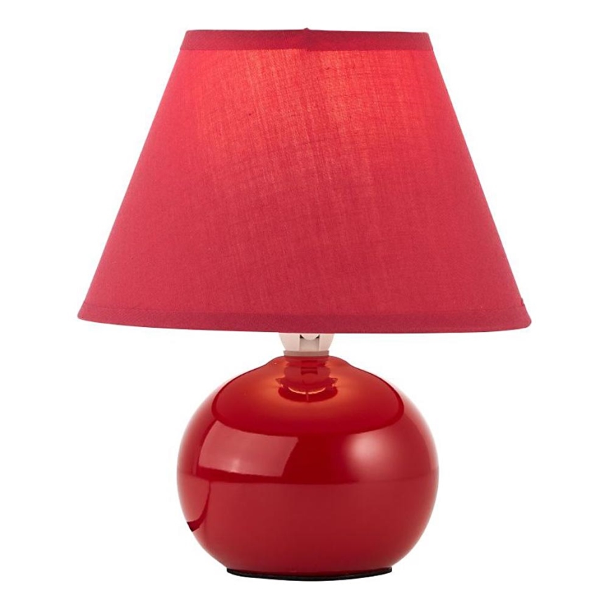 Brilliant - Bordslampa PRIMO 1xE14/40W/230V keramik/röd
