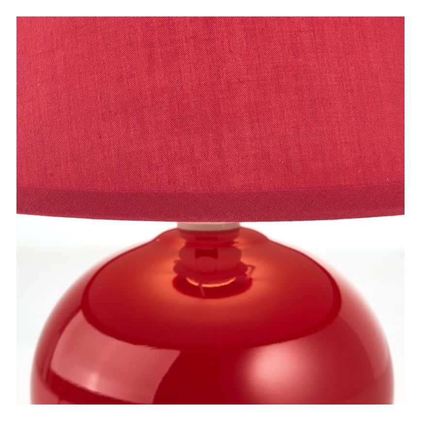 Brilliant - Bordslampa PRIMO 1xE14/40W/230V keramik/röd