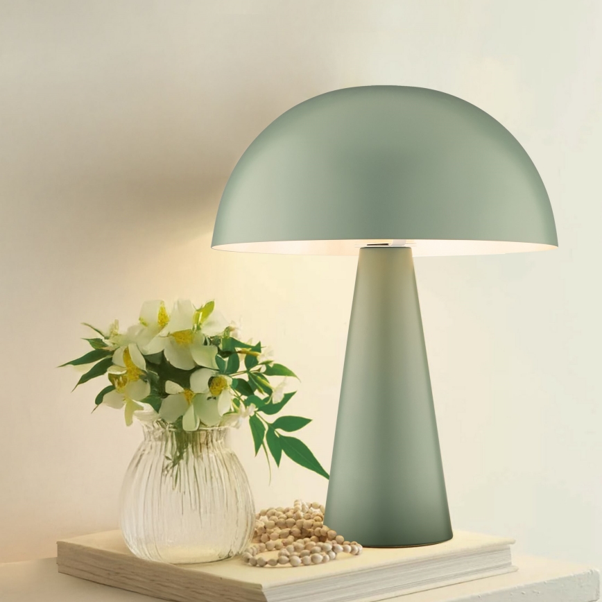 Brilliant - Bordslampa SIGRUN 1xE14/28W/230V grön