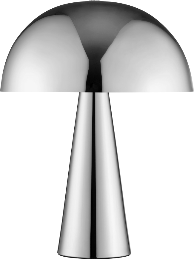 Brilliant - Bordslampa SIGRUN 1xE14/28W/230V skinande krom