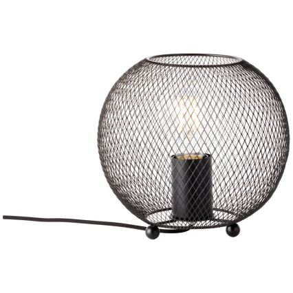 Brilliant - Bordslampa SOCO 1xE27/60W/230V svart