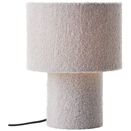 Brilliant - Bordslampa TEDDY 1xE27/20W/230V grå