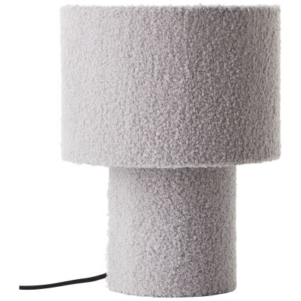 Brilliant - Bordslampa TEDDY 1xE27/20W/230V grå