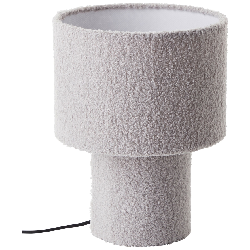 Brilliant - Bordslampa TEDDY 1xE27/20W/230V grå