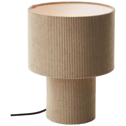 Brilliant - Bordslampa TONY 1xE27/20W/230V beige
