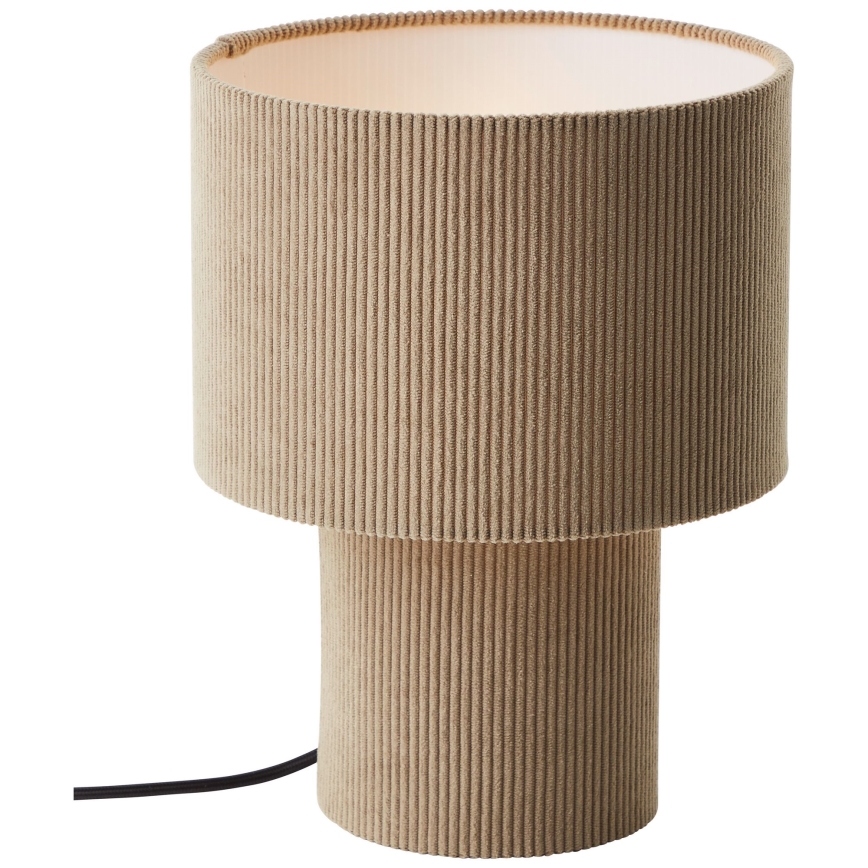 Brilliant - Bordslampa TONY 1xE27/20W/230V beige