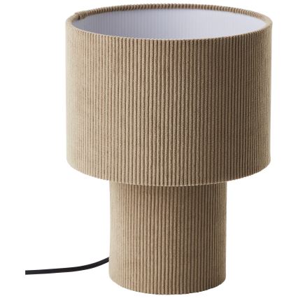 Brilliant - Bordslampa TONY 1xE27/20W/230V beige