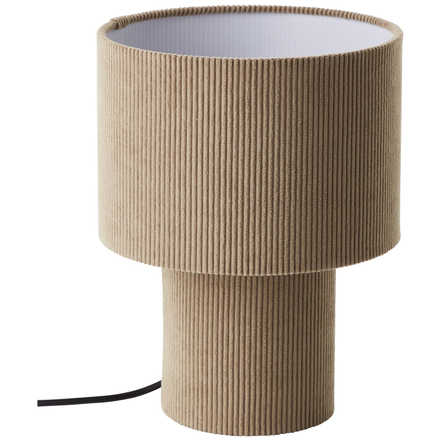 Brilliant - Bordslampa TONY 1xE27/20W/230V beige