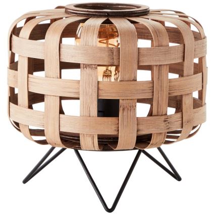 Brilliant - Bordslampa WOODLINE 1xE27/40W/230V Bambu - FSC certifierade