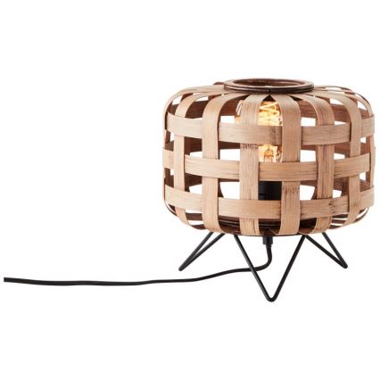 Brilliant - Bordslampa WOODLINE 1xE27/40W/230V Bambu - FSC certifierade