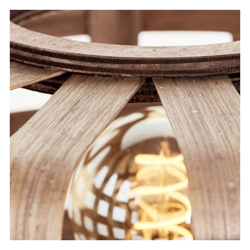 Brilliant - Bordslampa WOODLINE 1xE27/40W/230V Bambu - FSC certifierade