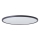 Brilliant - dimbar LED-badrumstakarmatur BRENNAN LED/35W/230V Ø 54 cm IP44 svart