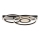 Brilliant - Dimbar LED-takarmatur MAUREEN LED/27W/230V svart