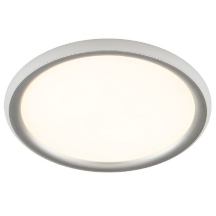 Brilliant - LED Dimbar taklampa CARLOZ LED/16W/230V Ø 30 cm vit/grå