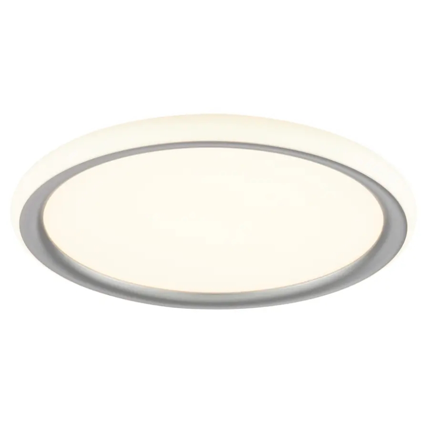 Brilliant - LED Dimbar taklampa CARLOZ LED/16W/230V Ø 30 cm vit/grå