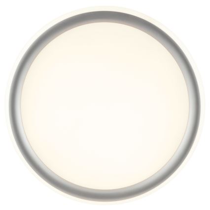 Brilliant - LED Dimbar taklampa CARLOZ LED/16W/230V Ø 30 cm vit/grå