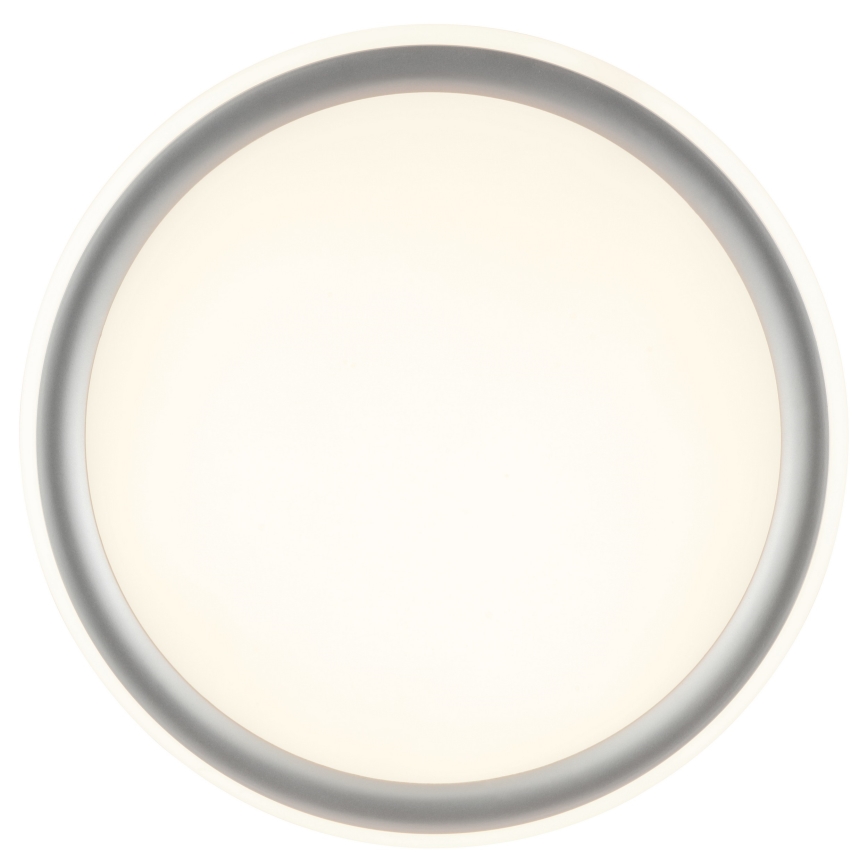 Brilliant - LED Dimbar taklampa CARLOZ LED/16W/230V Ø 30 cm vit/grå