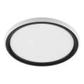 Brilliant - dimbar LED-taklampa CARLOZ LED/16W/230V Ø 30 cm vit/svart
