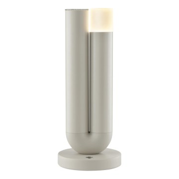 Brilliant - dimbar LED uppladdningsbar beröringsstyrd utomhusbordslampa SAYU LED/2,5W/5V 2700K 2600 mAh IP44 grå