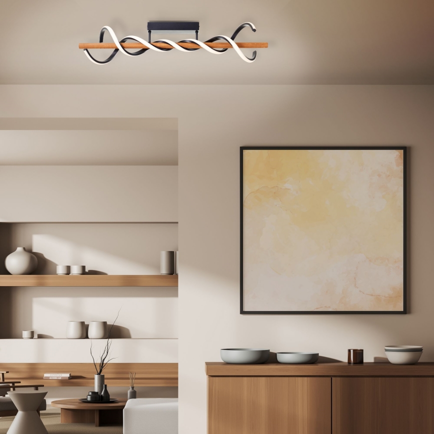 Brilliant - Dimbar LED ytmonterad ljuskrona AMALIA LED/38W/230V tall - FSC certifierade