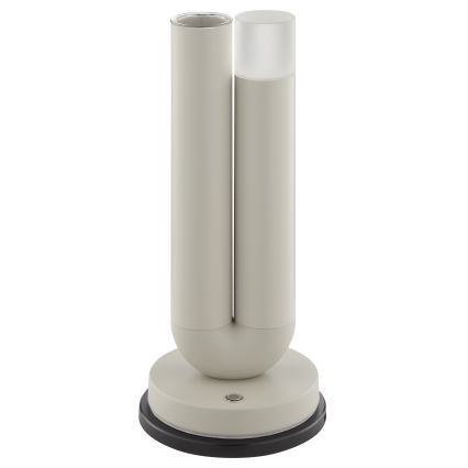 Brilliant - dimbar LED uppladdningsbar beröringsstyrd utomhusbordslampa SAYU LED/2,5W/5V 2700K 2600 mAh IP44 grå